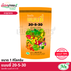 (ยกลัง) แนนซี่ ปุ๋ยเกล็ด 20-5-30 1 กิโลกรัม X40