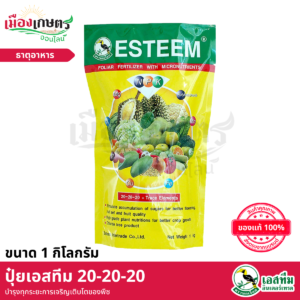 (ยกลัง) ปุ๋ยเกล็ด 20-20-20 1 กิโลกรัม X20